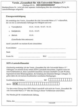 Antrag Mitgl. - Gesundheit für Alle
